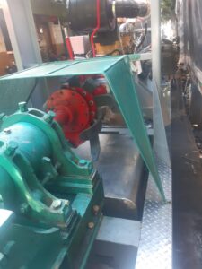 Motobomba con motor Cummins 350