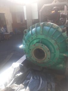 Motobomba con motor Cummins 350