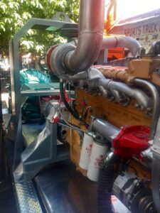 Motobomba con motor Cummins 350