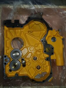 Tapa bomba de aceite - motor Caterpillar 3066 - excavadora Caterpillar 320C